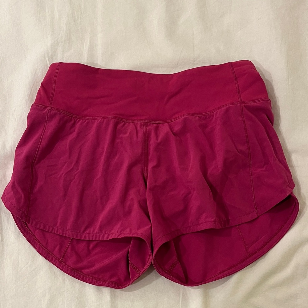 Lululemon Women's Pink Athletic Shorts